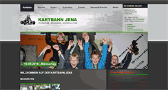 Desktop Screenshot of kartbahnjena.de